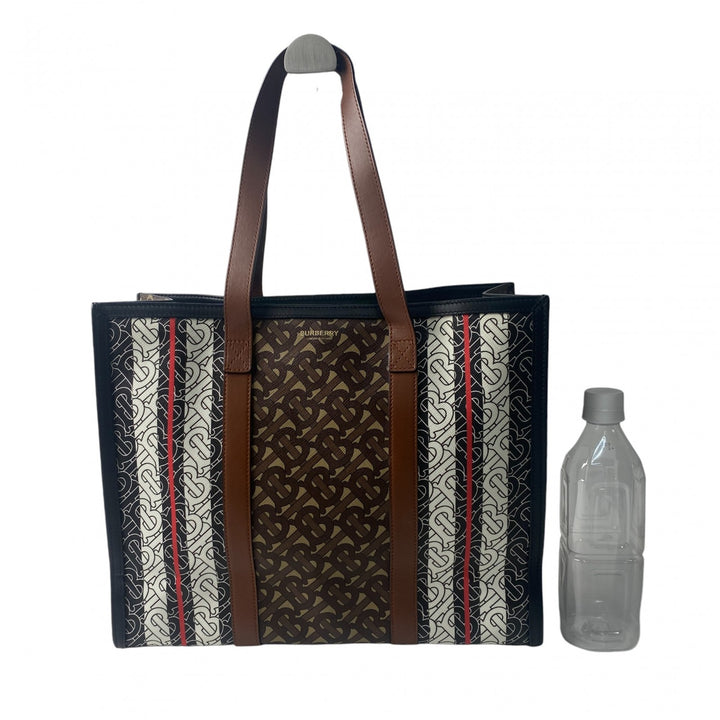 バーバリー Burberry レディース モノグラム トートバッグ 肩がけ