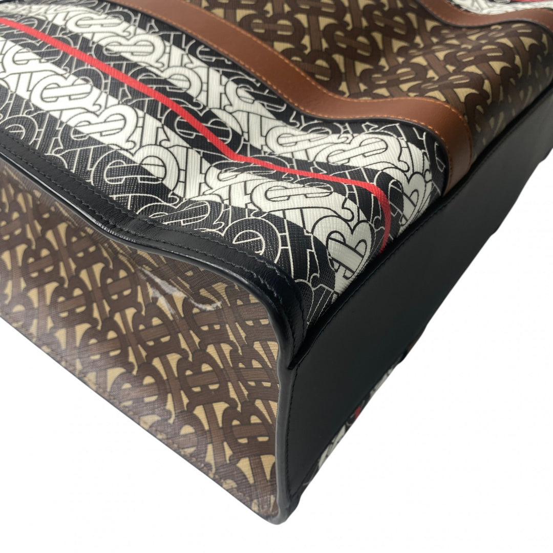 バーバリー Burberry レディース モノグラム トートバッグ 肩がけ