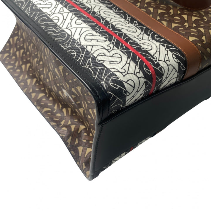 バーバリー Burberry レディース モノグラム トートバッグ 肩がけ