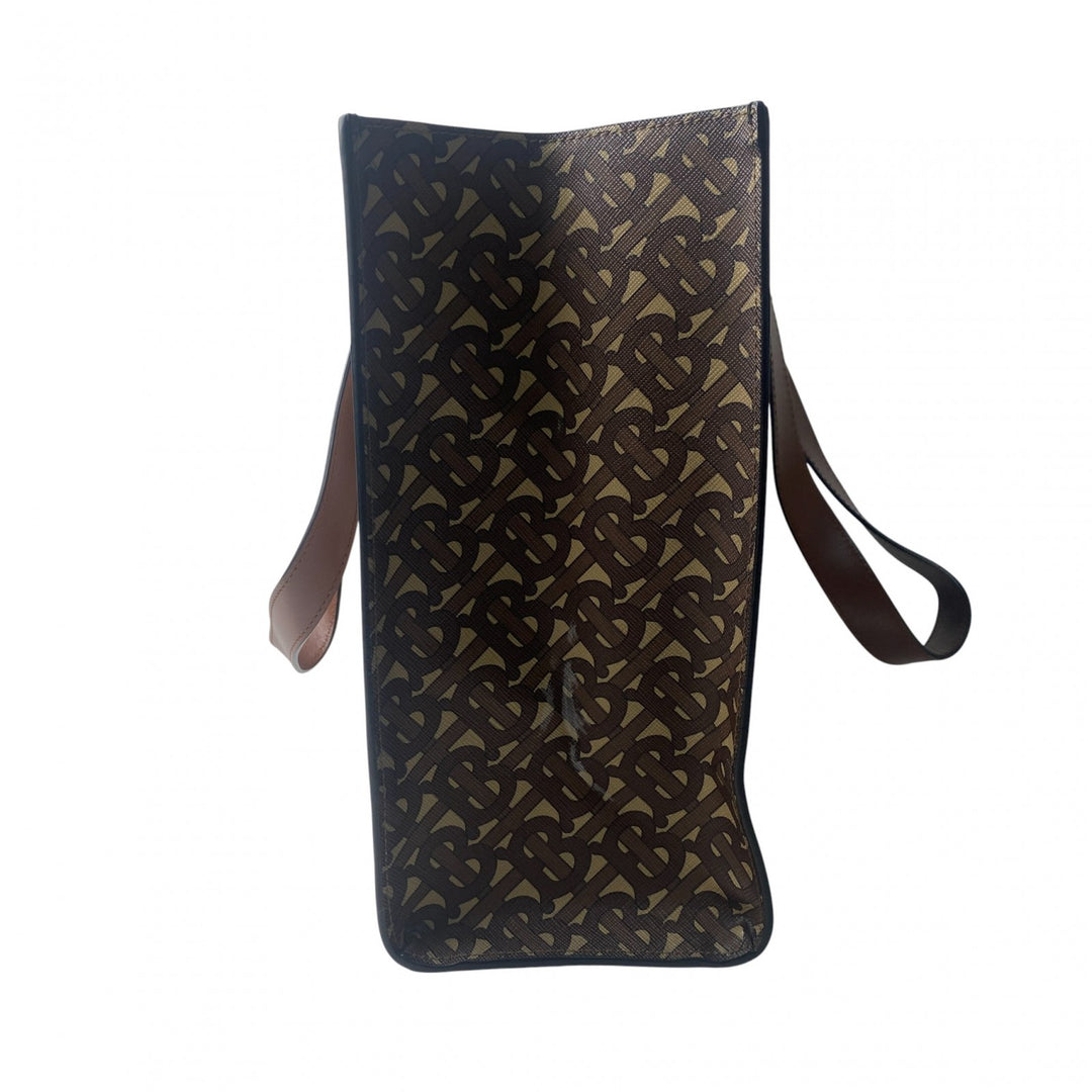 バーバリー Burberry レディース モノグラム トートバッグ 肩がけ