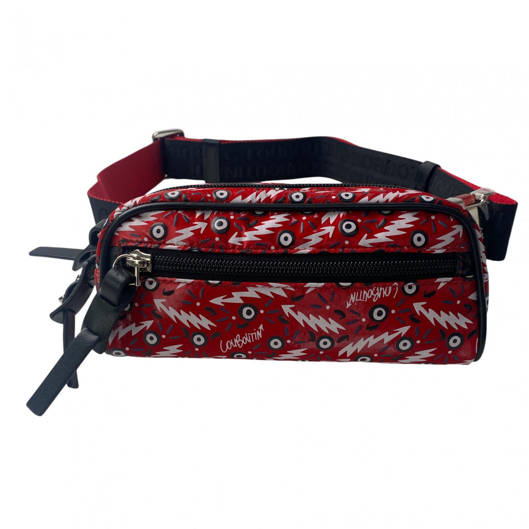 美品 ルブタン ChristianLouboutin レディース ボディバッグウエストポーチ