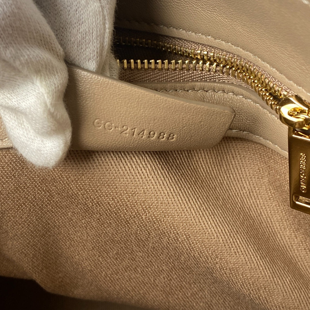 美品 フェラガモ Ferragamo レディース ロゴ ファブリック トートバッグ キャンバス