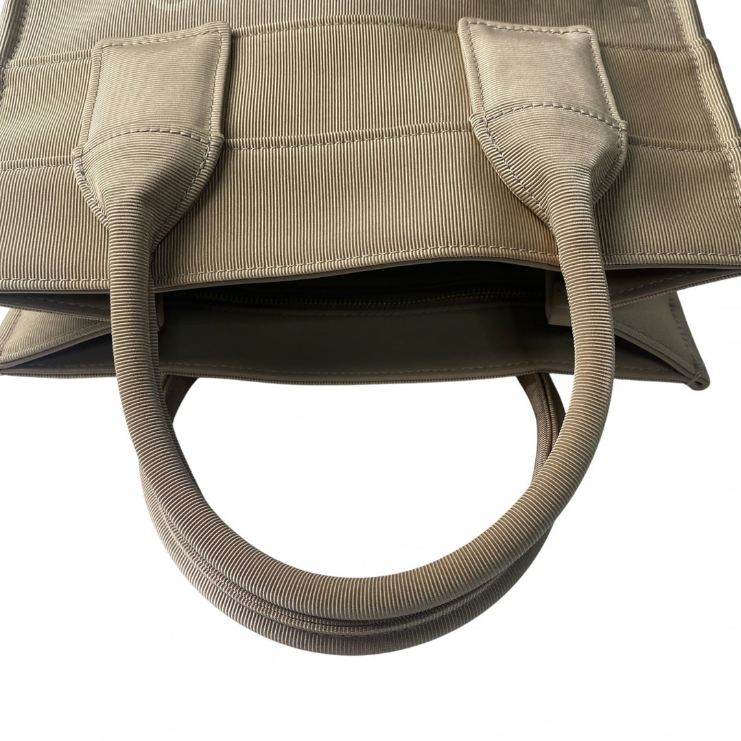 美品 フェラガモ Ferragamo レディース ロゴ ファブリック トートバッグ キャンバス