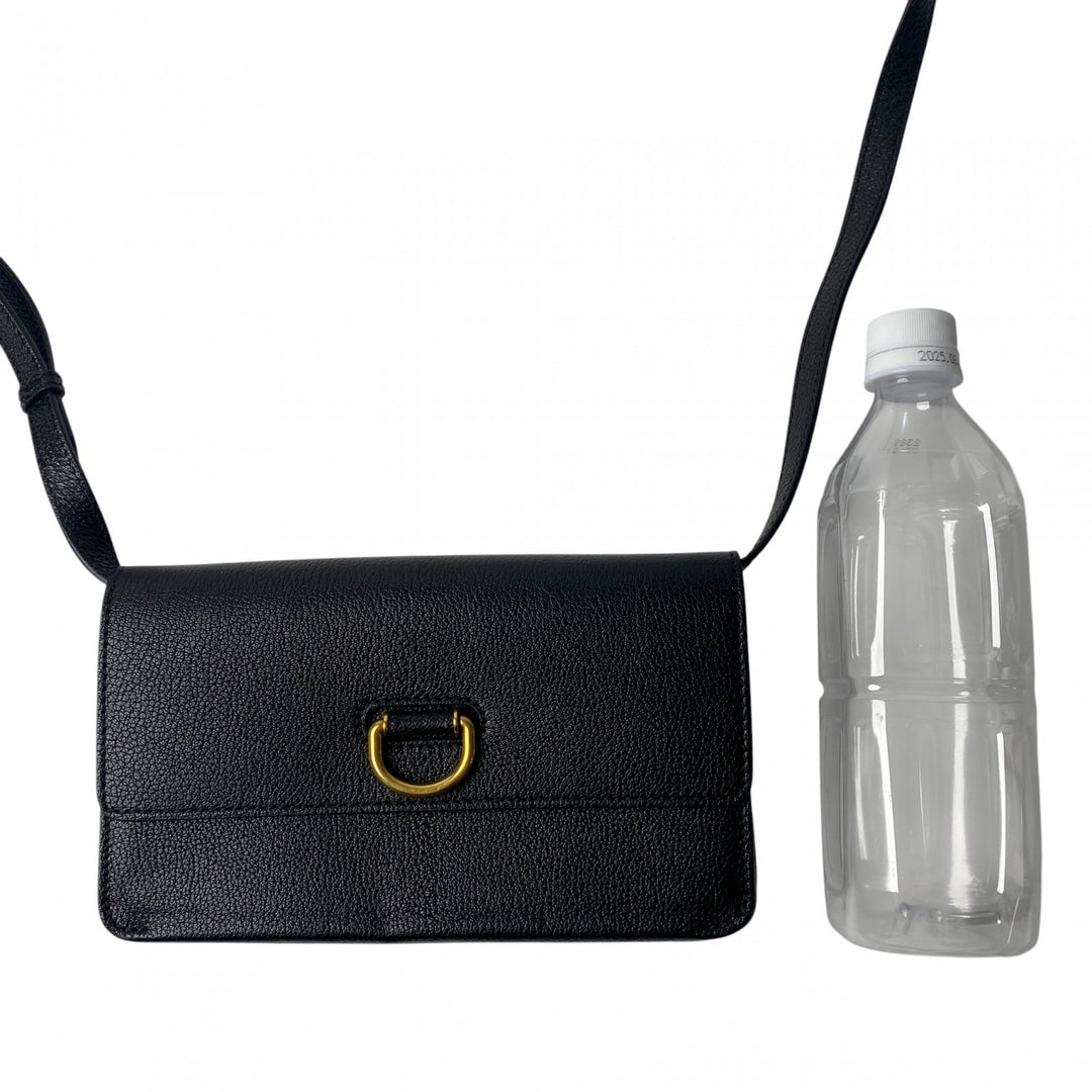 バーバリー Burberry レディース ショルダーバッグ ブラック レザー 斜めがけ クロスボディ