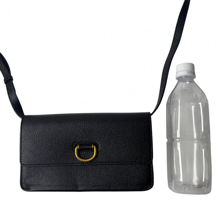 バーバリー Burberry レディース ショルダーバッグ ブラック レザー 斜めがけ クロスボディ