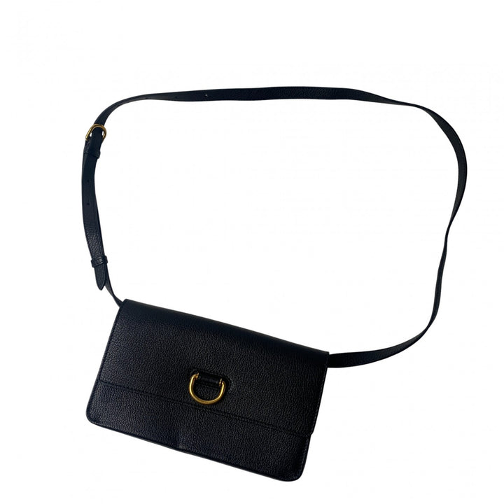 バーバリー Burberry レディース ショルダーバッグ ブラック レザー 斜めがけ クロスボディ