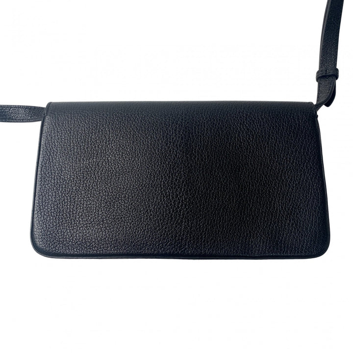 バーバリー Burberry レディース ショルダーバッグ ブラック レザー 斜めがけ クロスボディ