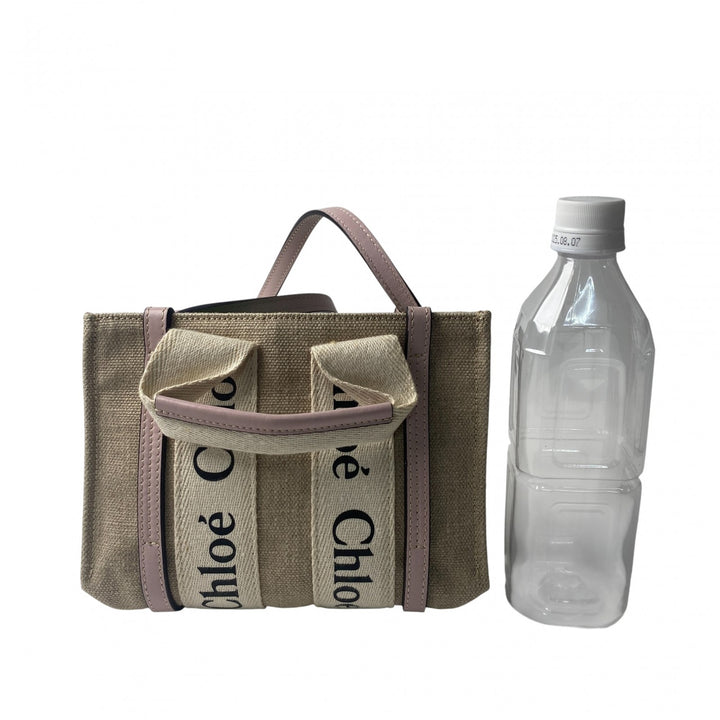 未使用 クロエ Chloe レディース ウッディ 2wayミニ トートバッグ ショルダーバッグ 斜めがけ クロスボディ