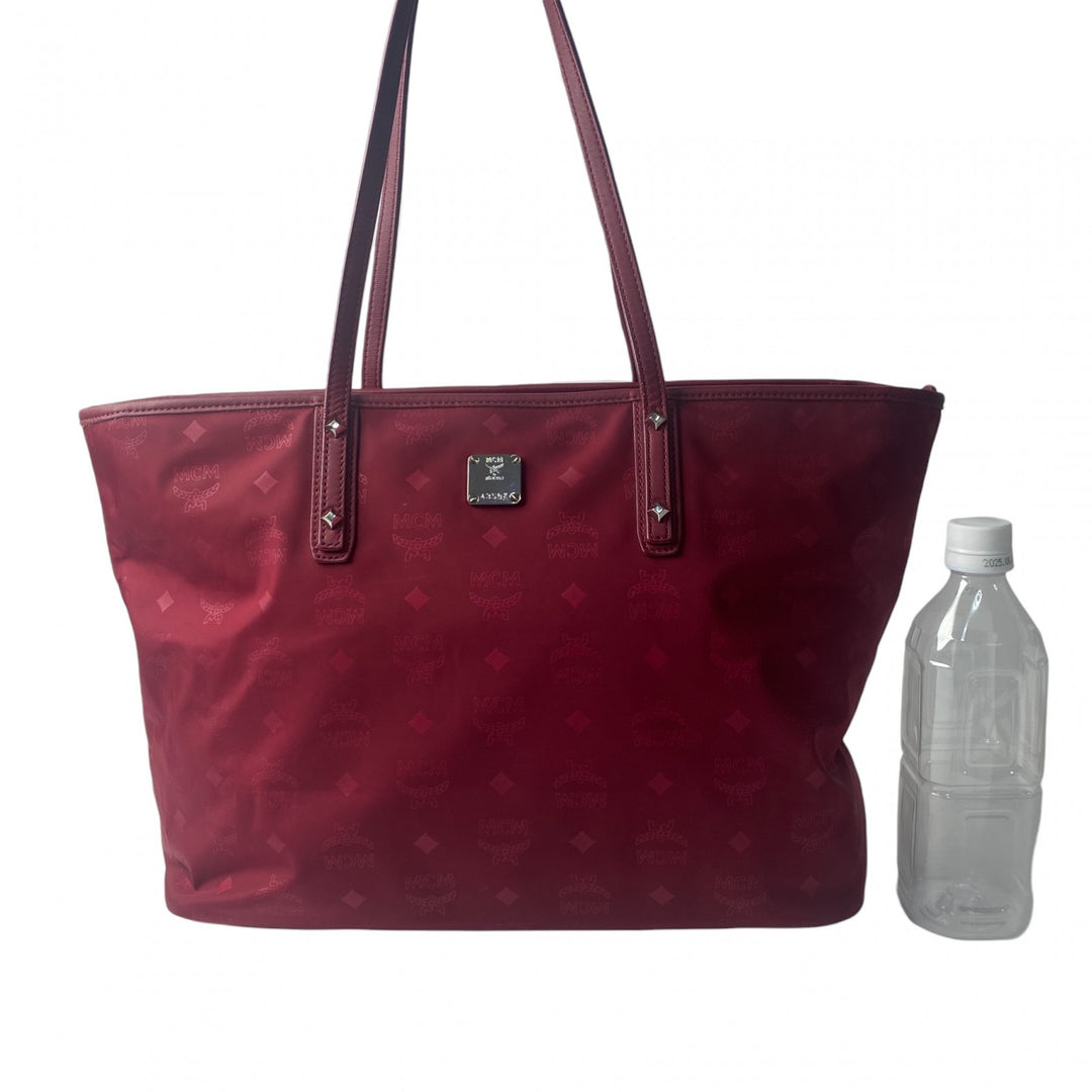 美品 エムシーエム MCM レディース ナイロン トートバッグ