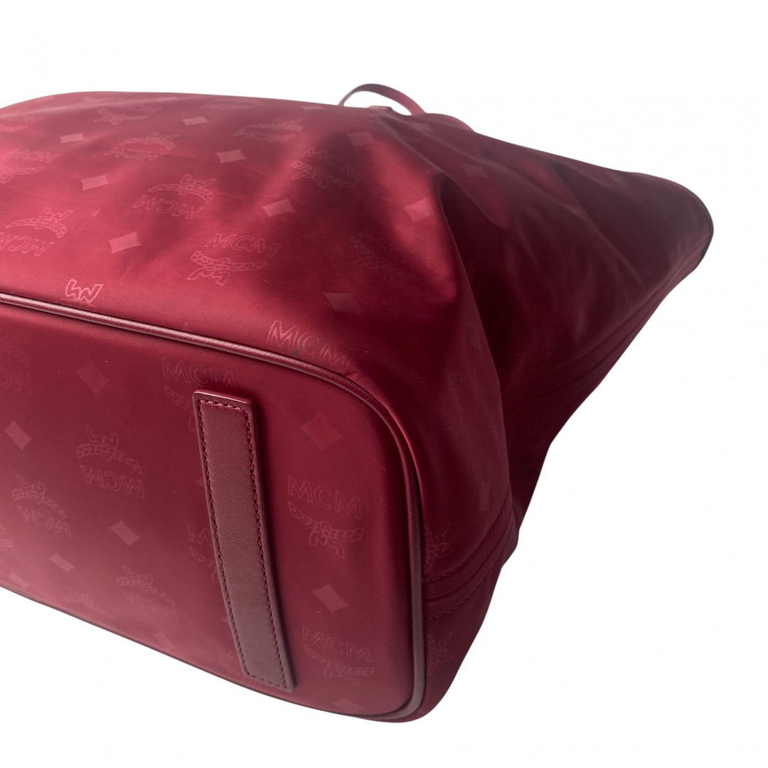 美品 エムシーエム MCM レディース ナイロン トートバッグ