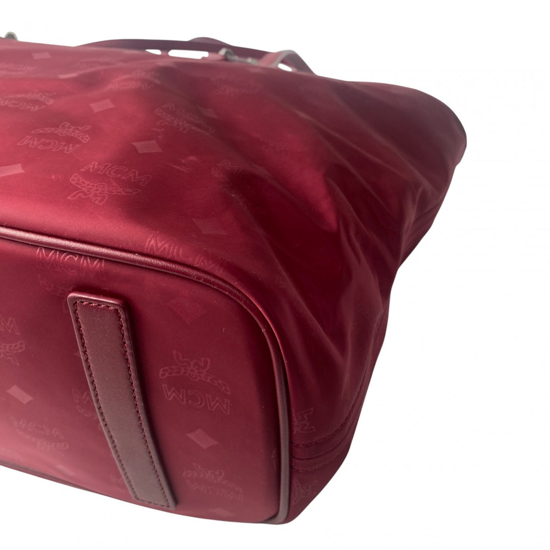 美品 エムシーエム MCM レディース ナイロン トートバッグ