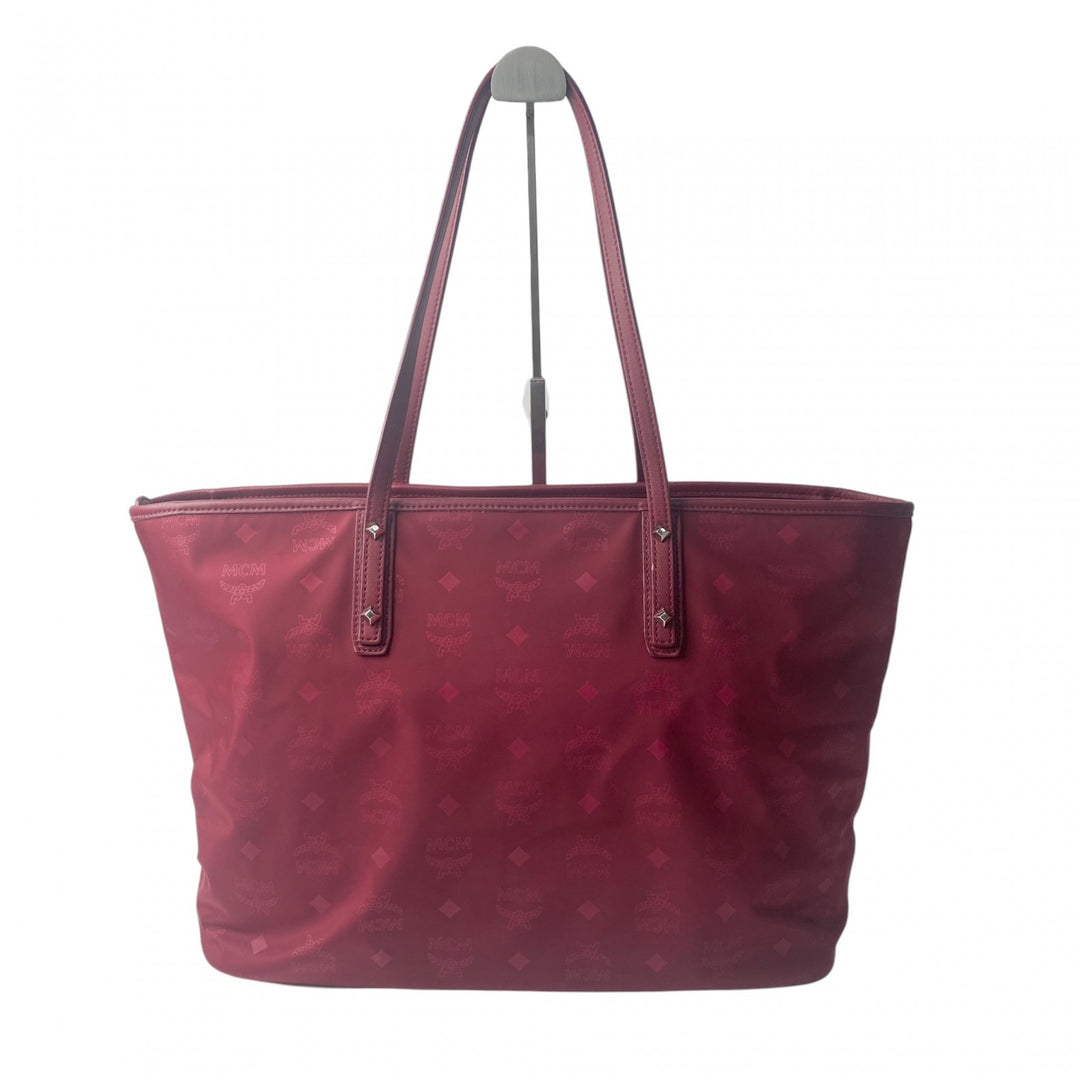 美品 エムシーエム MCM レディース ナイロン トートバッグ