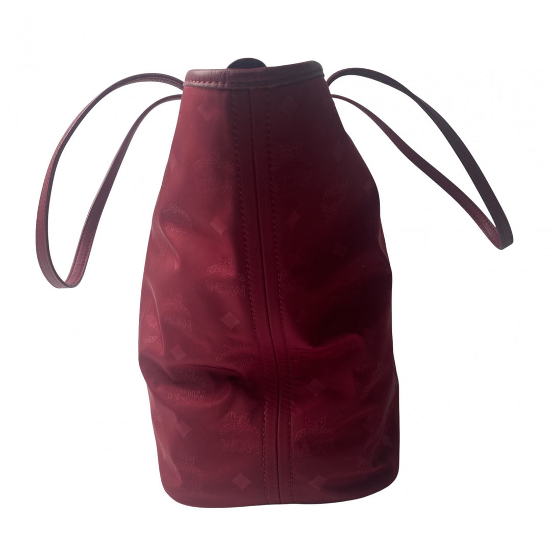 美品 エムシーエム MCM レディース ナイロン トートバッグ