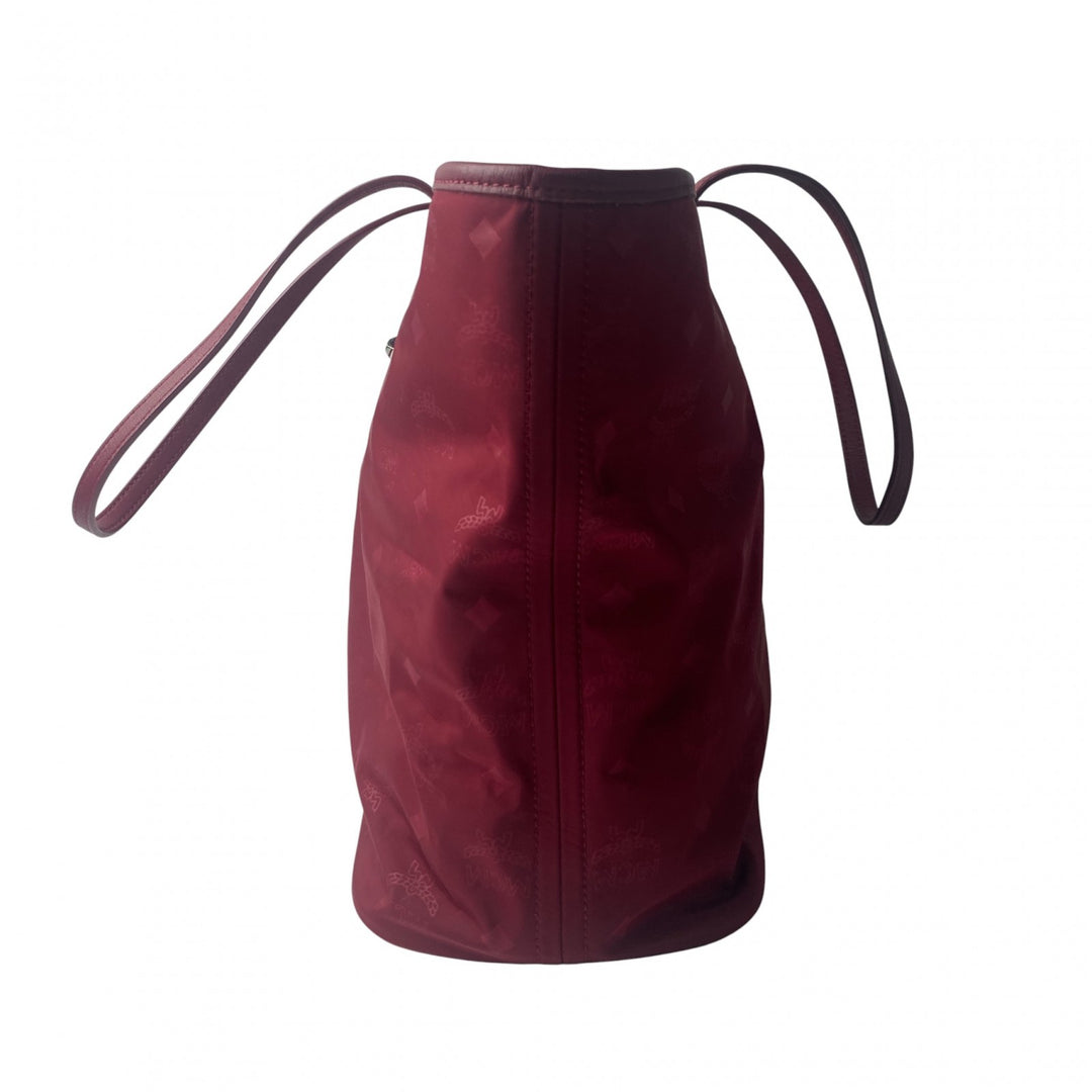 美品 エムシーエム MCM レディース ナイロン トートバッグ