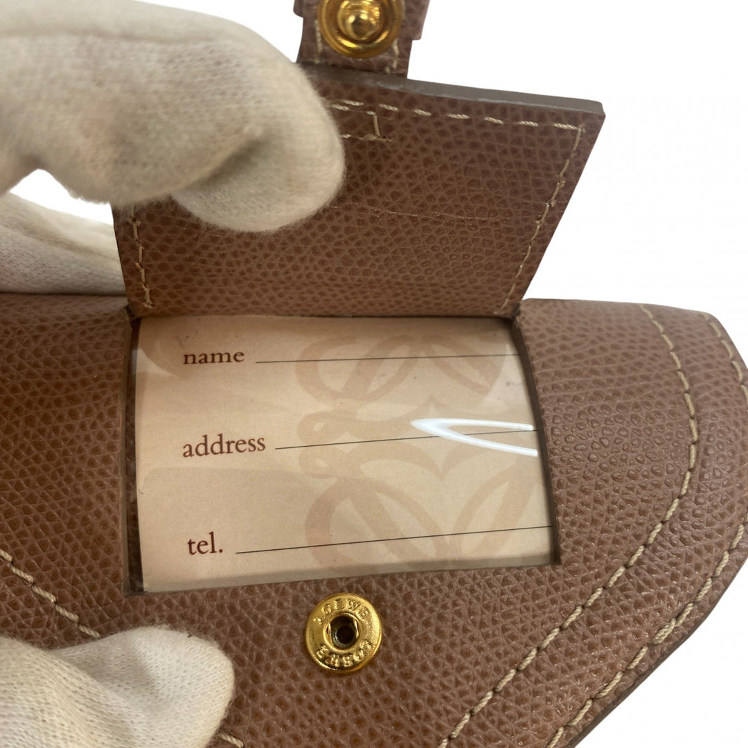 美品 ロエベ LOEWE レディース ミニ ショルダーバッグ ポシェット ビンテージ 斜めがけ クロスボディ