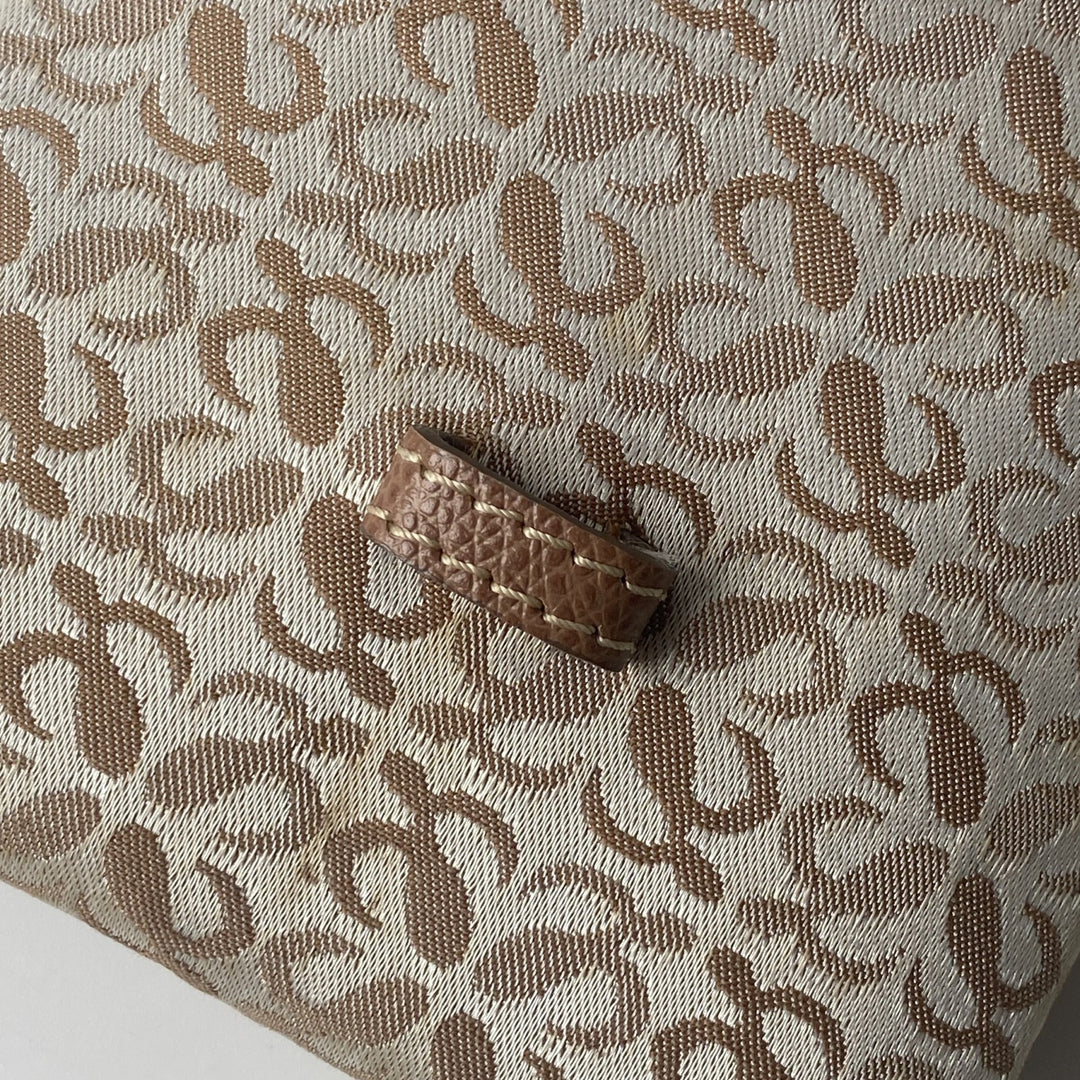 美品 ロエベ LOEWE レディース ミニ ショルダーバッグ ポシェット ビンテージ 斜めがけ クロスボディ