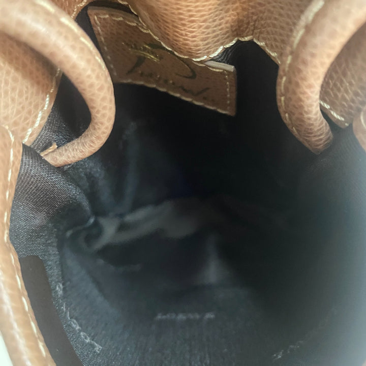 美品 ロエベ LOEWE レディース ミニ ショルダーバッグ ポシェット ビンテージ 斜めがけ クロスボディ