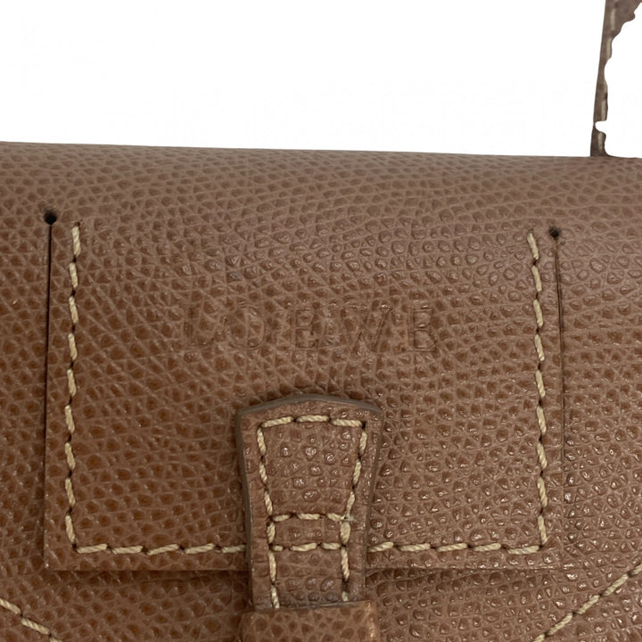 美品 ロエベ LOEWE レディース ミニ ショルダーバッグ ポシェット ビンテージ 斜めがけ クロスボディ