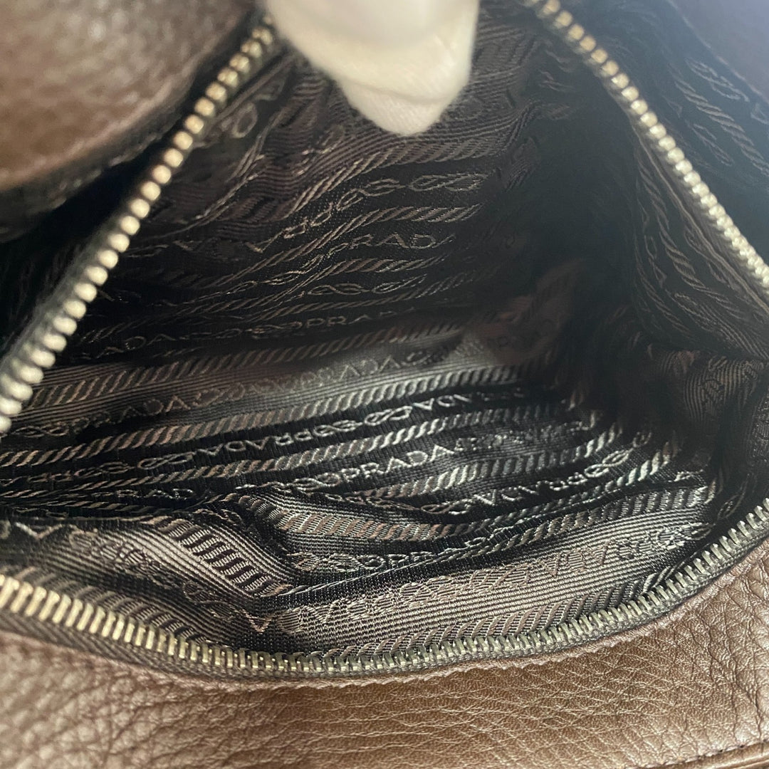 美品 プラダ PRADA レディース ワンショルダーバッグ レザー