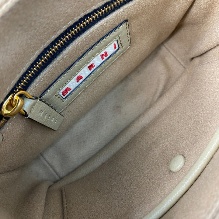 マルニ MARNI レディース トランク レザー チェーン ショルダーバッグ 斜めがけ クロスボディ