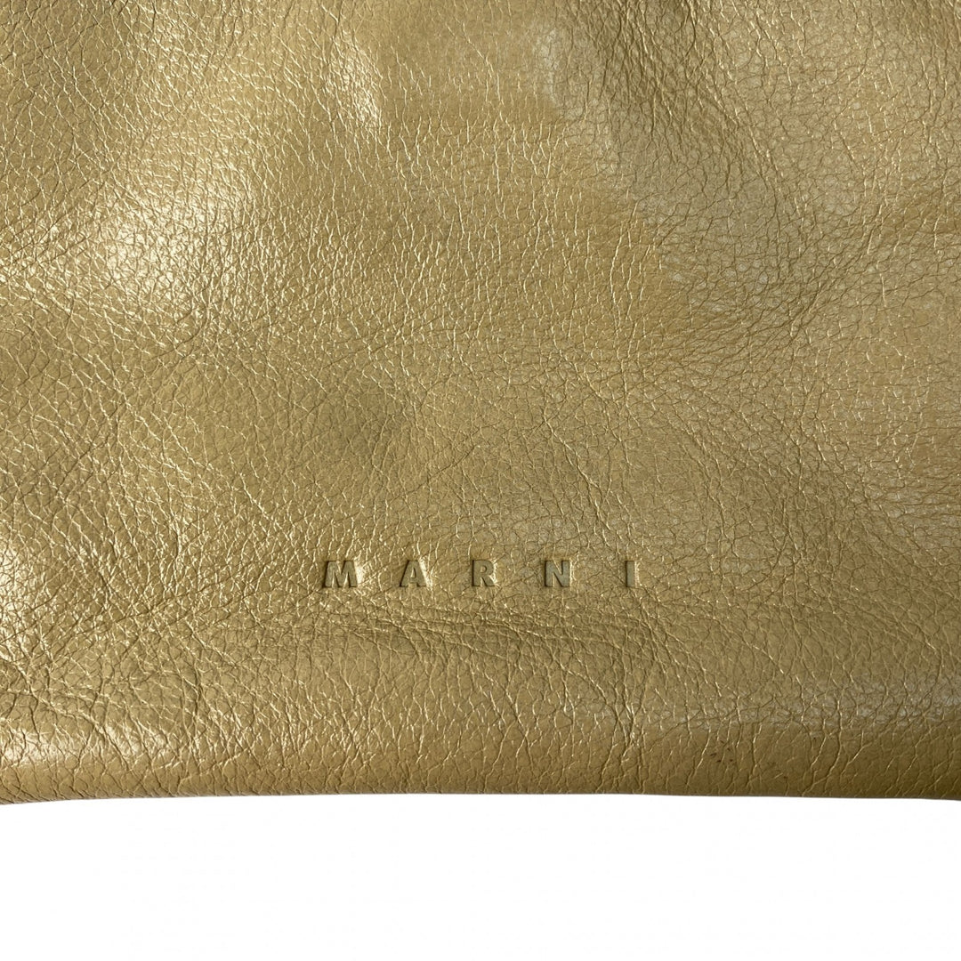 マルニ MARNI レディース トランク レザー チェーン ショルダーバッグ 斜めがけ クロスボディ