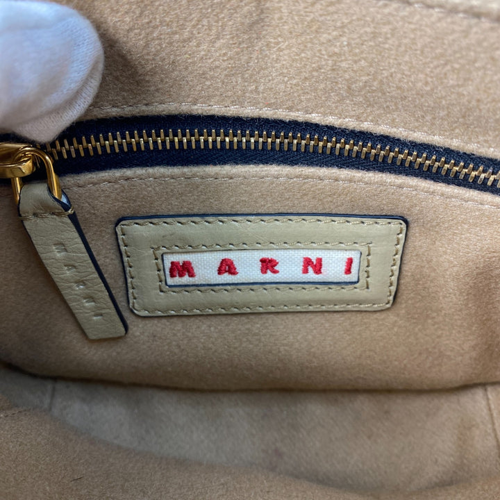 マルニ MARNI レディース トランク レザー チェーン ショルダーバッグ 斜めがけ クロスボディ