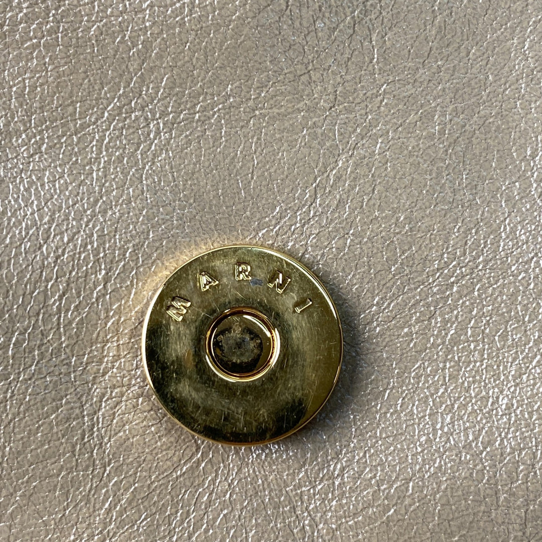 マルニ MARNI レディース トランク レザー チェーン ショルダーバッグ 斜めがけ クロスボディ