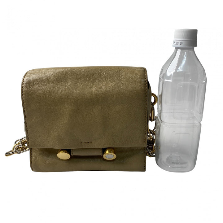 マルニ MARNI レディース トランク レザー チェーン ショルダーバッグ 斜めがけ クロスボディ