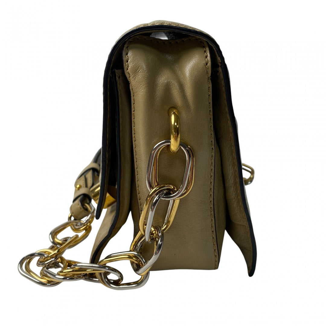 マルニ MARNI レディース トランク レザー チェーン ショルダーバッグ 斜めがけ クロスボディ