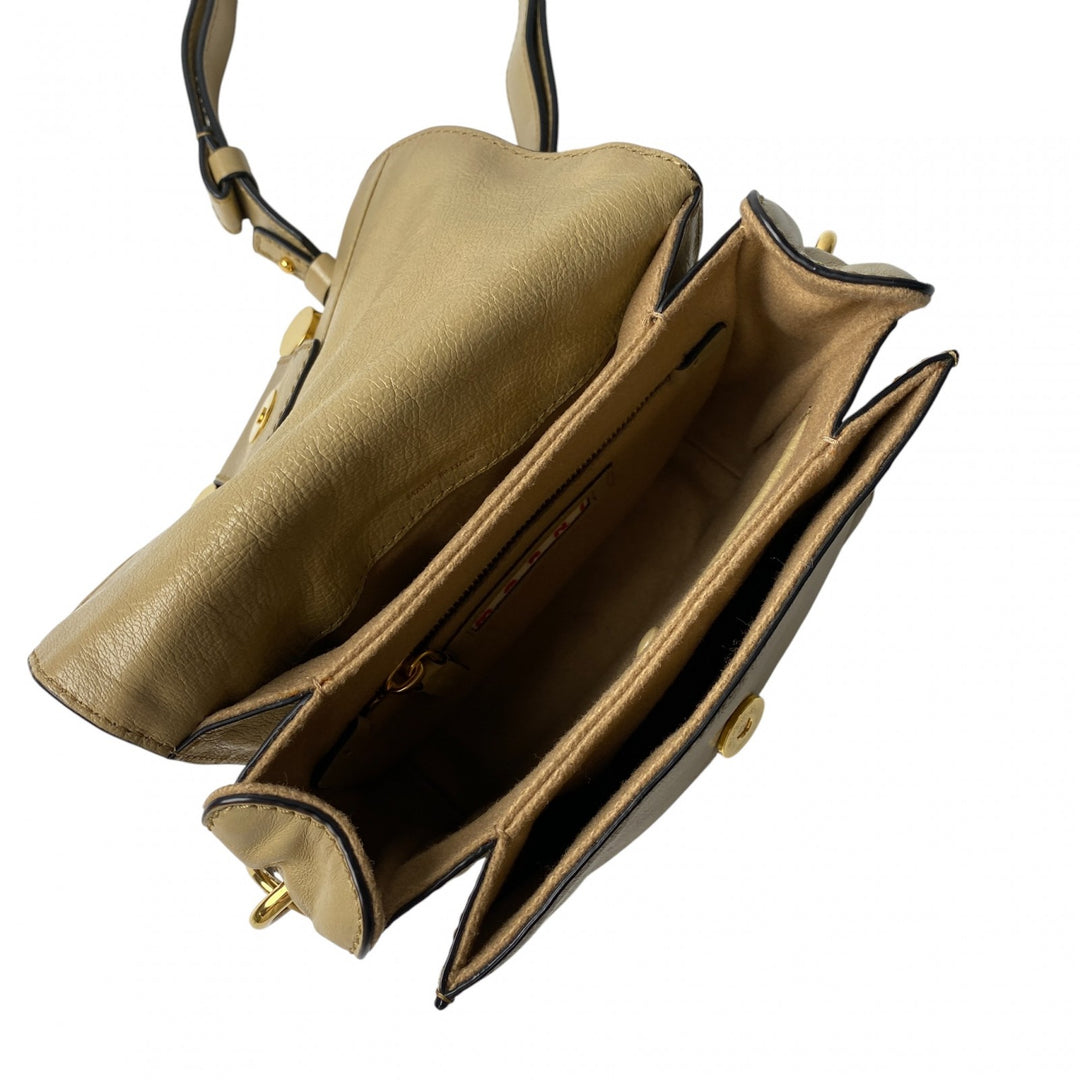 マルニ MARNI レディース トランク レザー チェーン ショルダーバッグ 斜めがけ クロスボディ