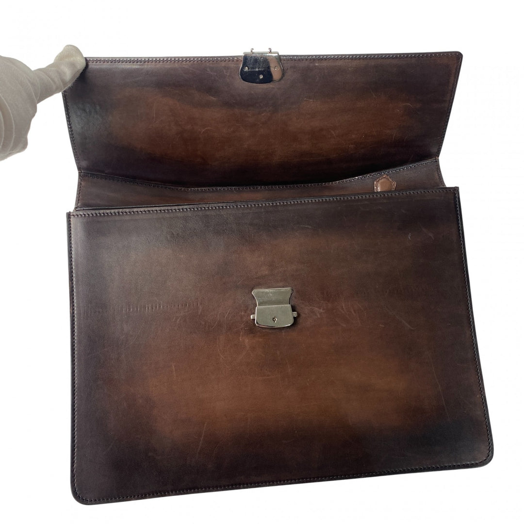 ベルルッティ Berluti メンズ クラッチバッグ ビジネスバッグ ブリーフケース オールレザー