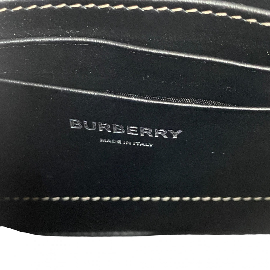 美品 バーバリー Burberry ミニ ショルダーバッグ ポシェット ユニセックス 斜めがけ クロスボディ