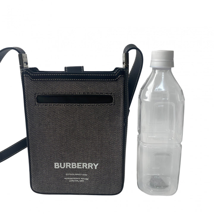 美品 バーバリー Burberry ミニ ショルダーバッグ ポシェット ユニセックス 斜めがけ クロスボディ