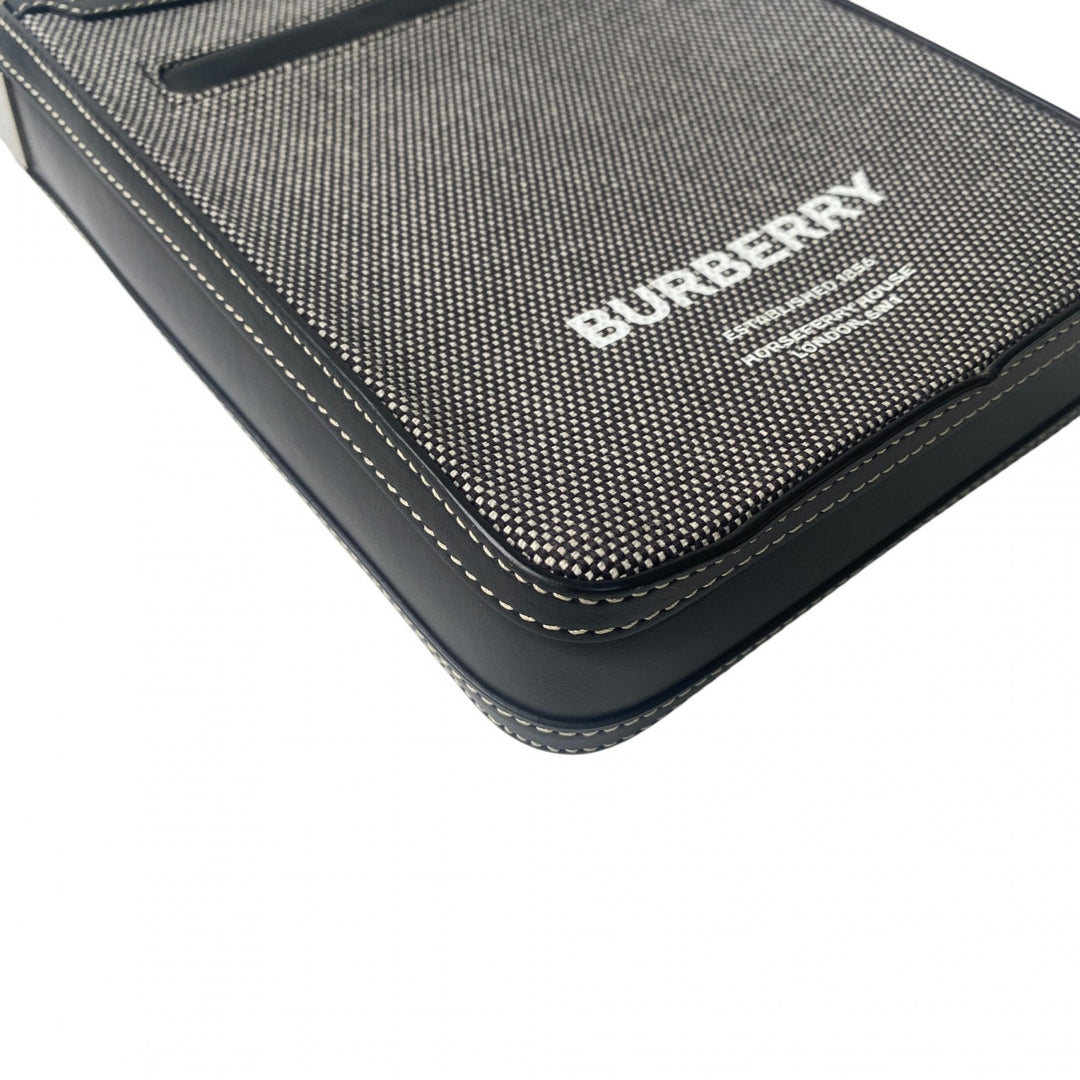 美品 バーバリー Burberry ミニ ショルダーバッグ ポシェット ユニセックス 斜めがけ クロスボディ