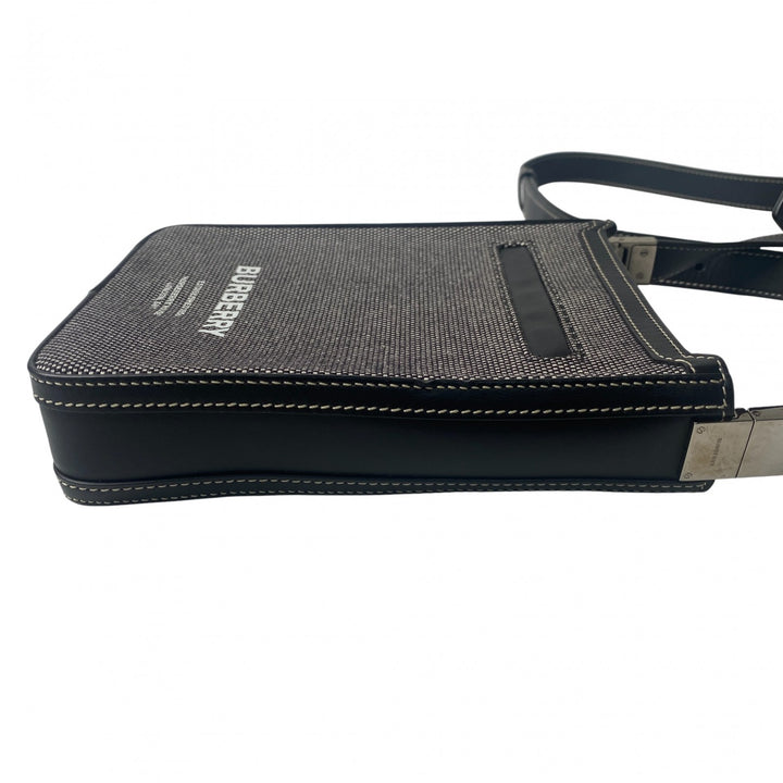 美品 バーバリー Burberry ミニ ショルダーバッグ ポシェット ユニセックス 斜めがけ クロスボディ