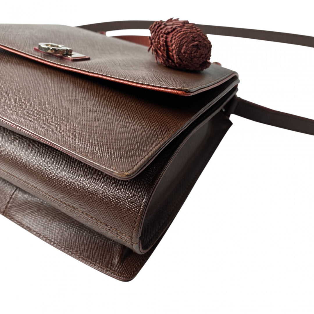 サルヴァトーレフェラガモ Ferragamo レディース 2way ガンチーニ ショルダーバッグ ハンドバッグ 斜めがけ クロスボディ