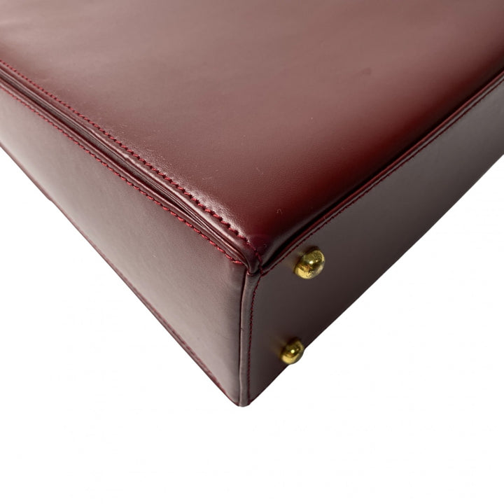 美品 カルティエ Cartier レディース ハンドバッグ ターンロック マストライン