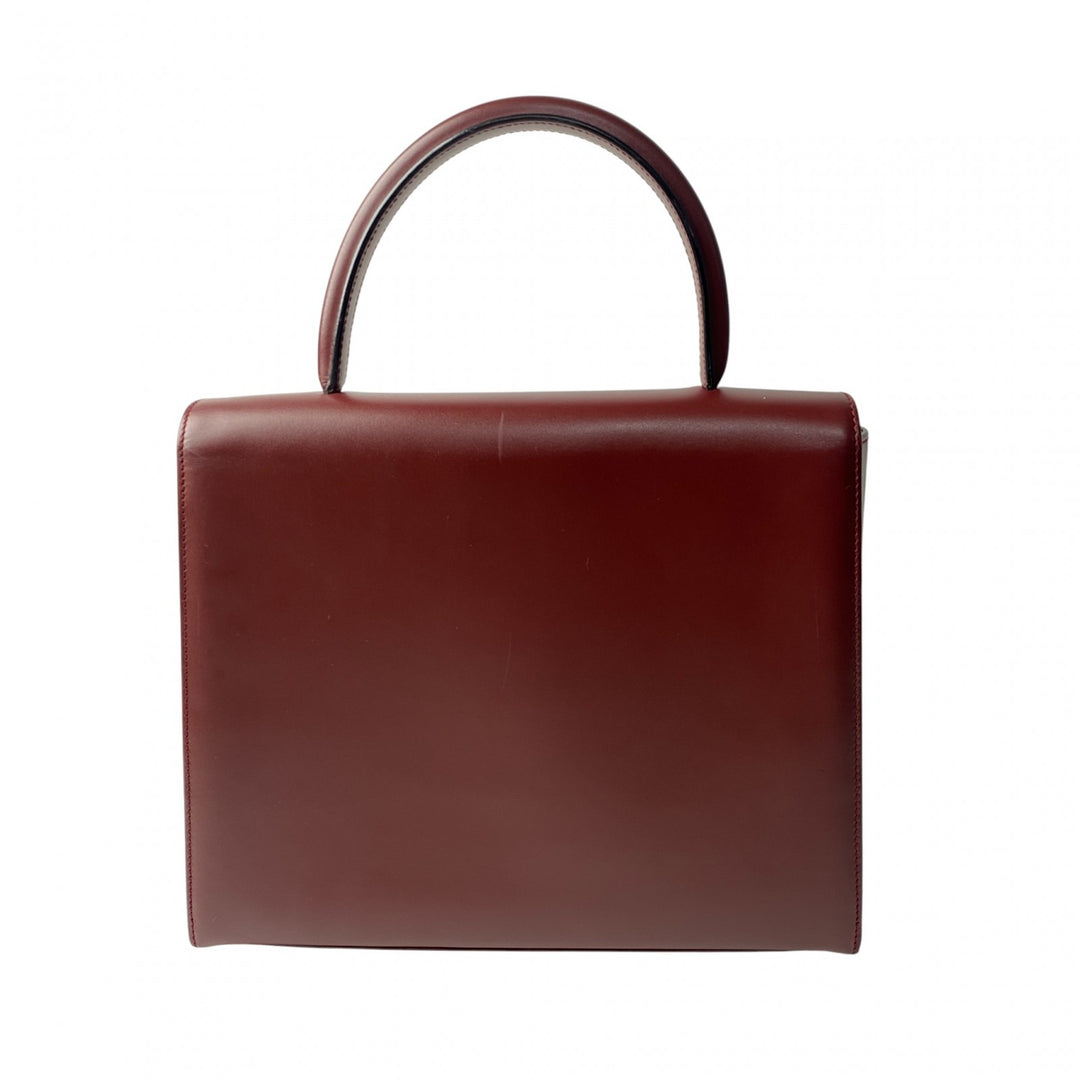 美品 カルティエ Cartier レディース ハンドバッグ ターンロック マストライン