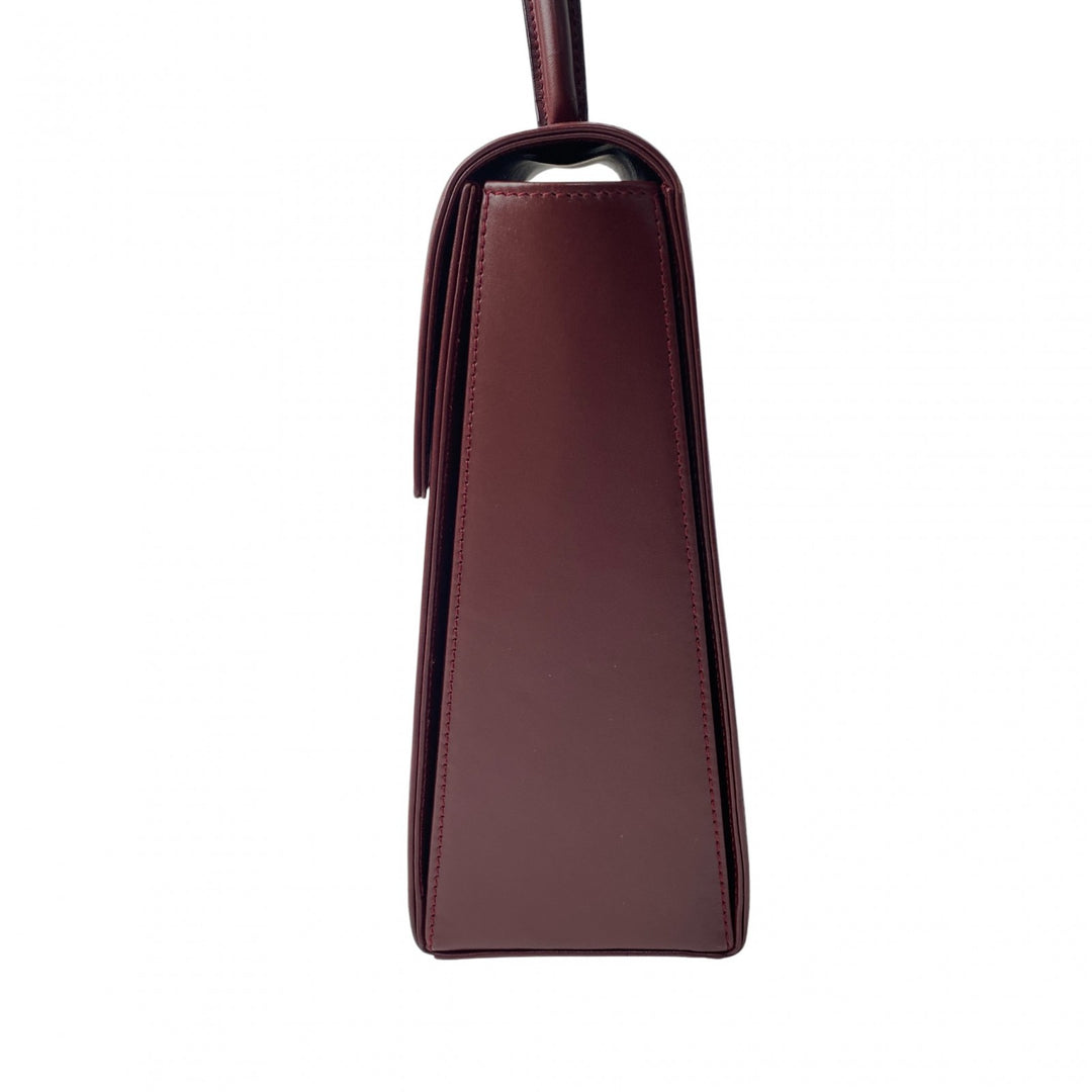 美品 カルティエ Cartier レディース ハンドバッグ ターンロック マストライン