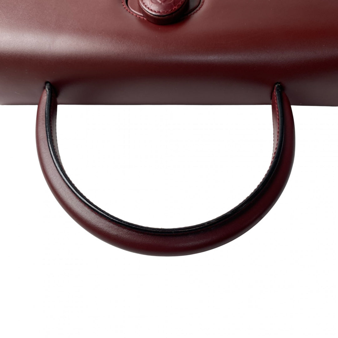 美品 カルティエ Cartier レディース ハンドバッグ ターンロック マストライン