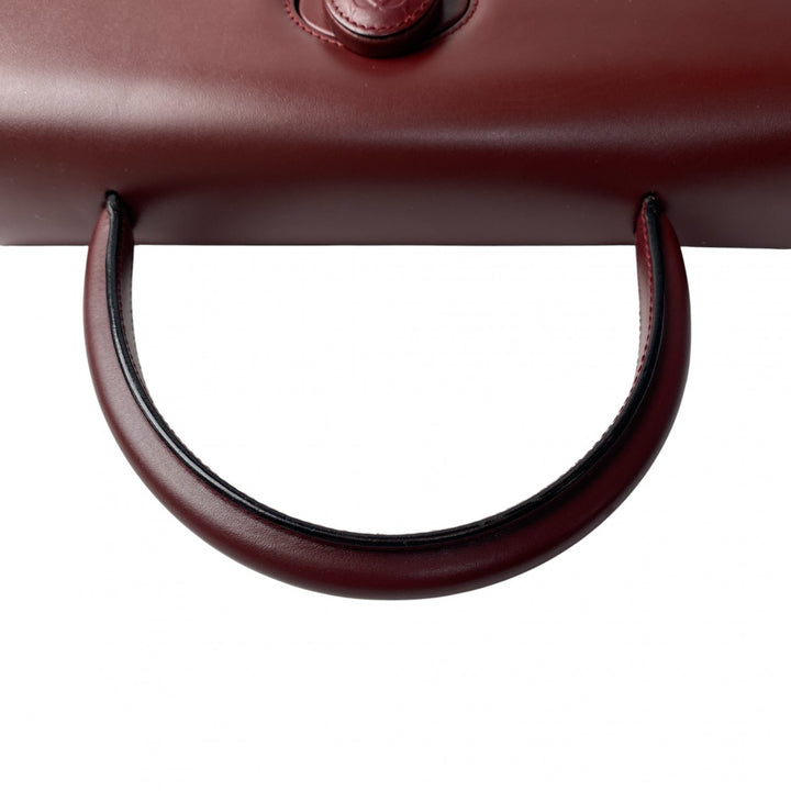 美品 カルティエ Cartier レディース ハンドバッグ ターンロック マストライン