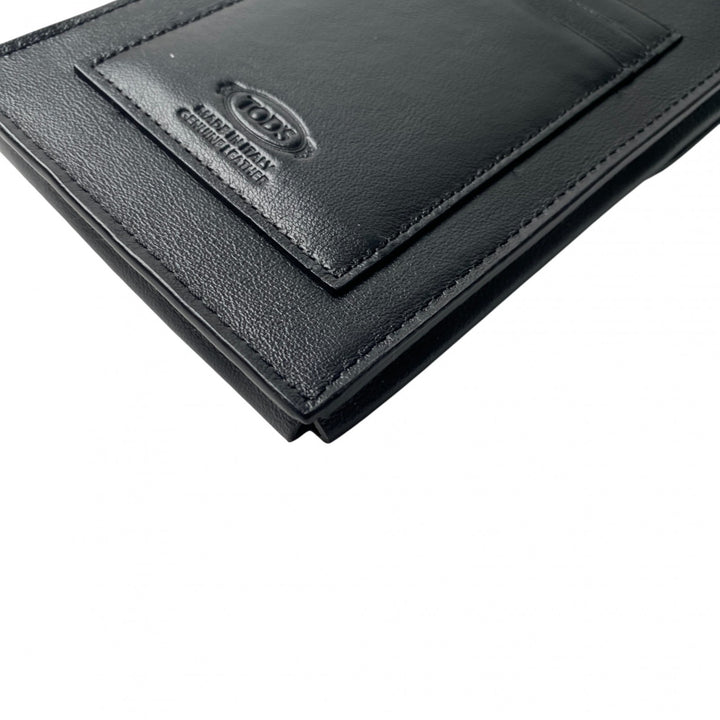 トッズ TOD's T タイムレス フォンショルダー ショルダーバッグ 斜めがけ クロスボディ ゴールド ブラック 黒