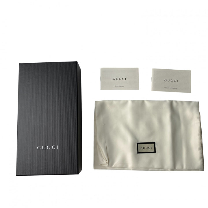 美品 グッチ GUCCI GGマーク 長財布 レザー レッド レディース