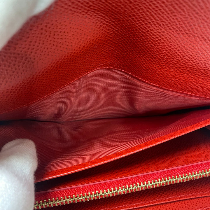 未使用 サルヴァトーレフェラガモ Salvatore Ferragamo 長財布 パスケース付き