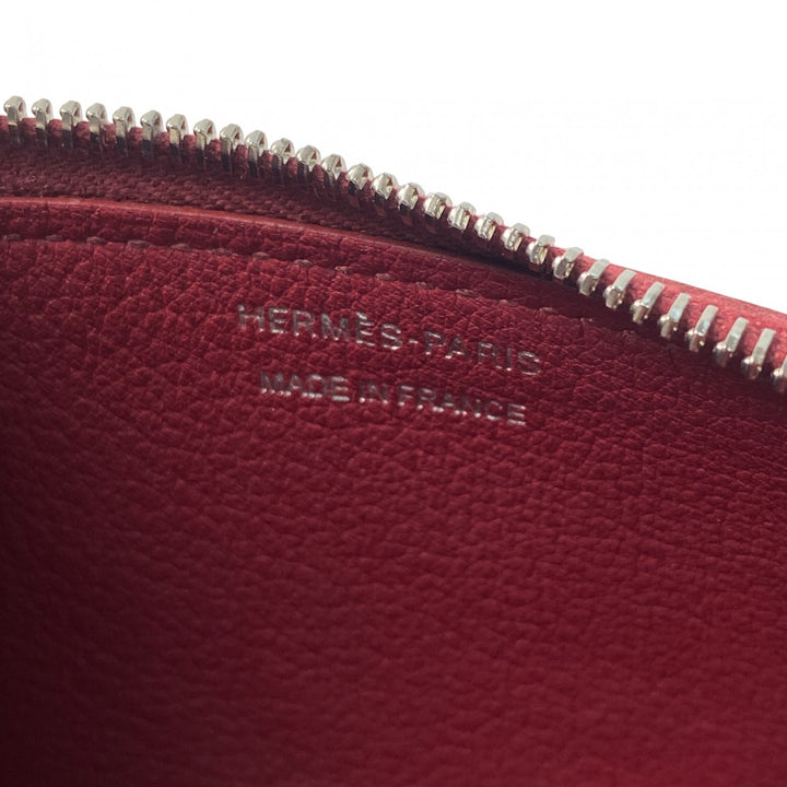 美品 エルメス HERMES レディース バッサンロング 長財布 X刻印 エヴァーカラー