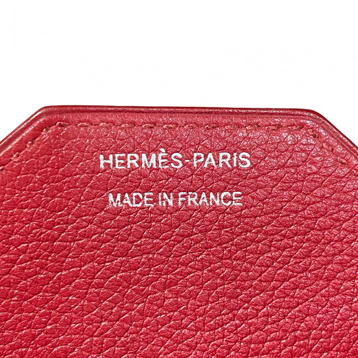 美品 エルメス HERMES レディース バッサンロング 長財布 X刻印 エヴァーカラー