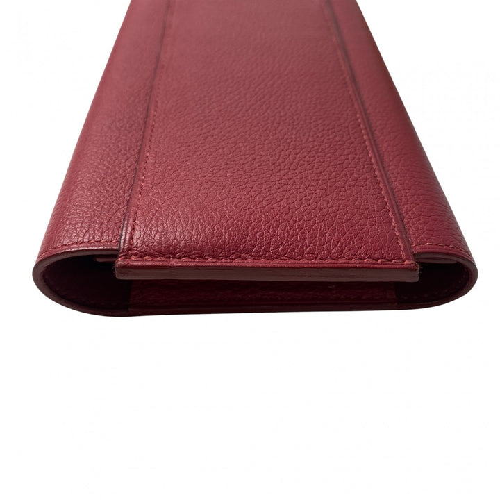 美品 エルメス HERMES レディース バッサンロング 長財布 X刻印 エヴァーカラー