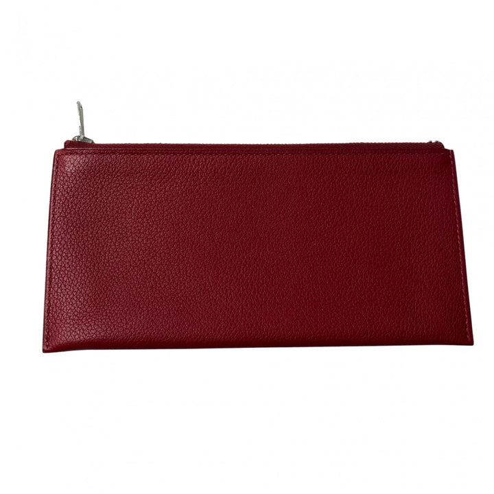 美品 エルメス HERMES レディース バッサンロング 長財布 X刻印 エヴァーカラー