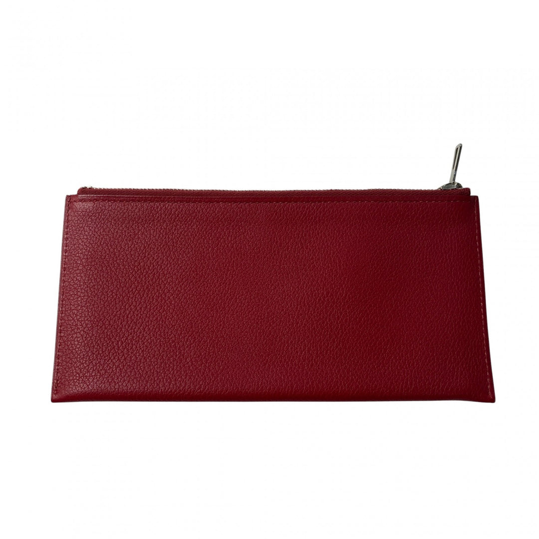 美品 エルメス HERMES レディース バッサンロング 長財布 X刻印 エヴァーカラー