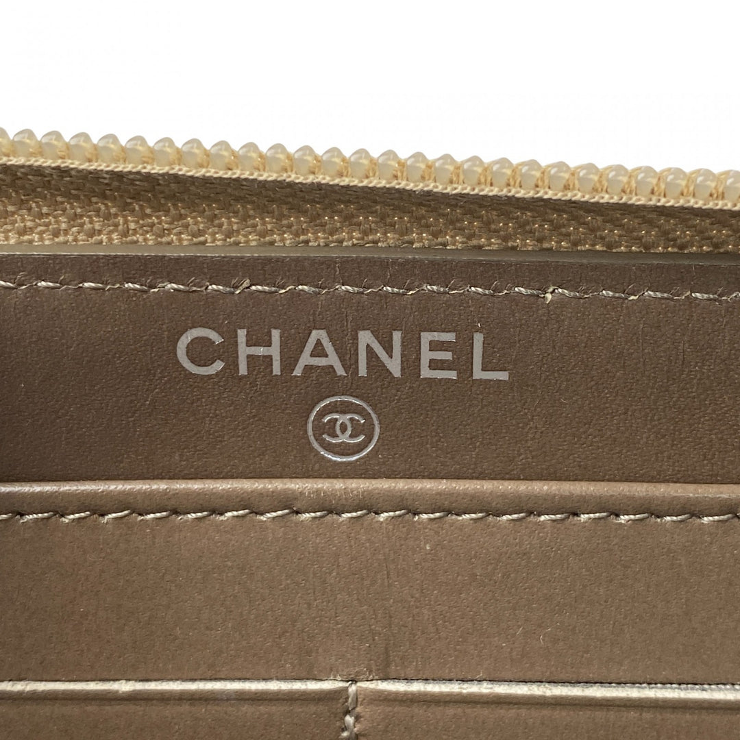 未使用 シャネル CHANEL レディース ココマーク 長財布 キャビア